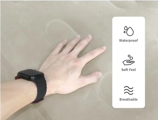 inflatable mattress PVC 1 Seater Inflatable Sofa  (Color - Multi, DIY(Do-It-Yourself))