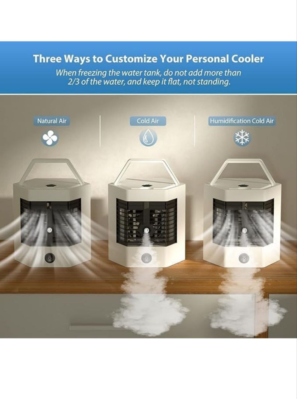 Mini Air cooler Rechargeable