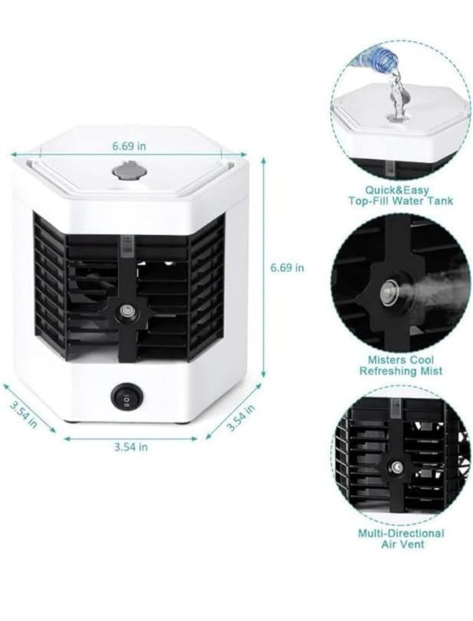 Mini Air cooler Rechargeable