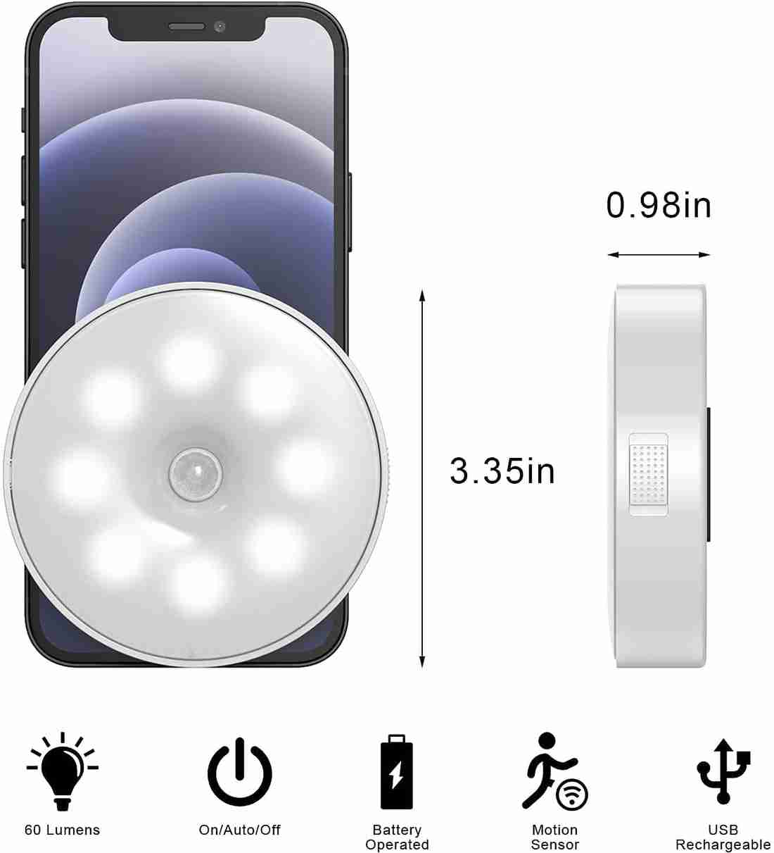 Intelligent induction lamp | portable light